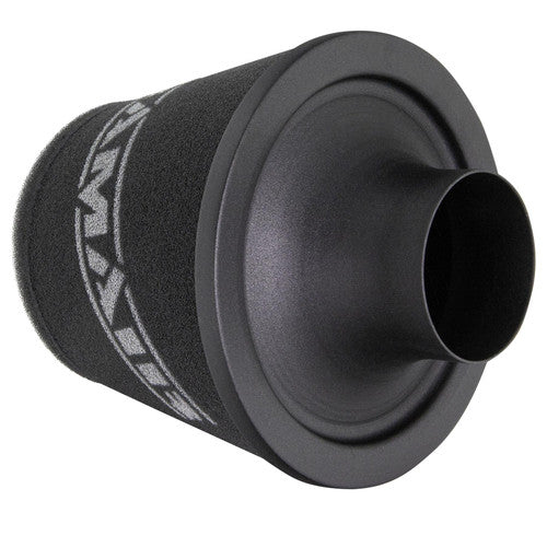 Ramair Large Foam Filter Aluminium Base 80mm (3.1inch) OD Black