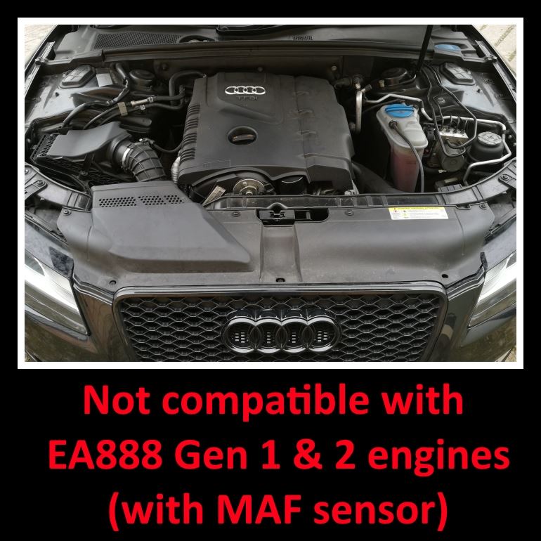 MST Performance Audi A4 & A5 TFSI EA888 Gen 1 & Gen 2 With MAF Sensor Induction Kit