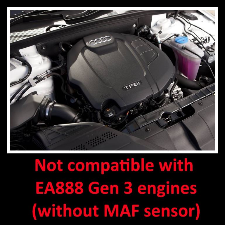 MST Performance Audi A4 & A5 1.8 & 2.0 TFSI EA888 Gen 3 Without MAF Sensor Induction Kit