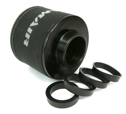 RamAir FB-104-R - 90mm/85mm/80mm/76mm/70mm ID Neck - Polymer Base Neck Cone Air Filter