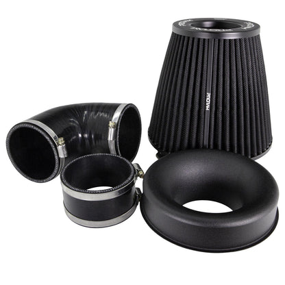 RamAir Performance Pleated Induction Kit for MK2 Focus ST - Black Hoses