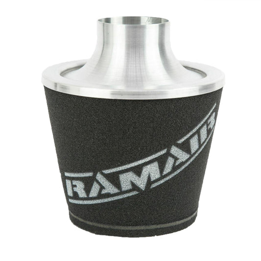 Ramair Large Foam Filter Aluminium Base 80mm (3.1inch) OD SIlver