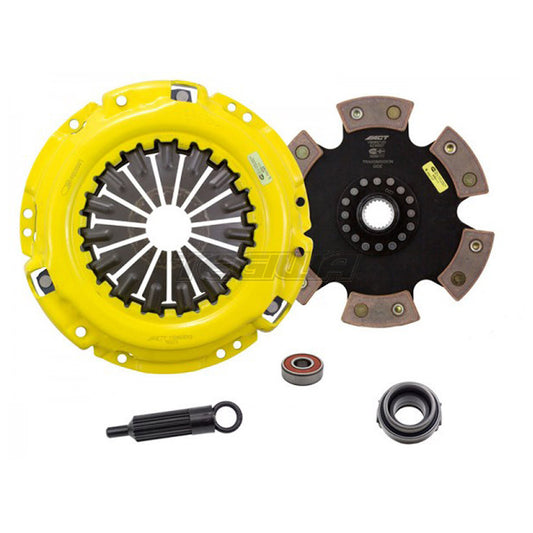 ACT TOYOTA SUPRA 86-92 3.0 7MGTE TURBO 86-92 1JZ-GTE R154 6 Pad Extreme Pull Type Clutch Kit