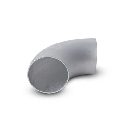Aluminum Tube 90 degrees 102mm x 2mm