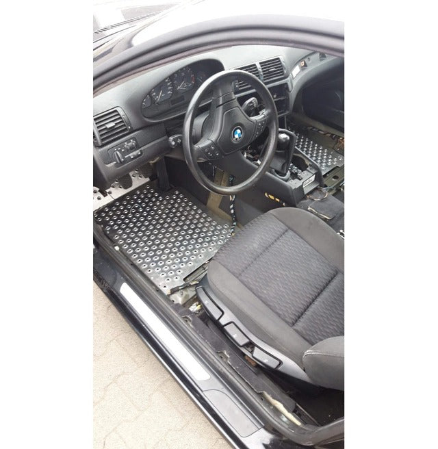 Swagier BMW E46 Footrests and Floorboards Aluminum