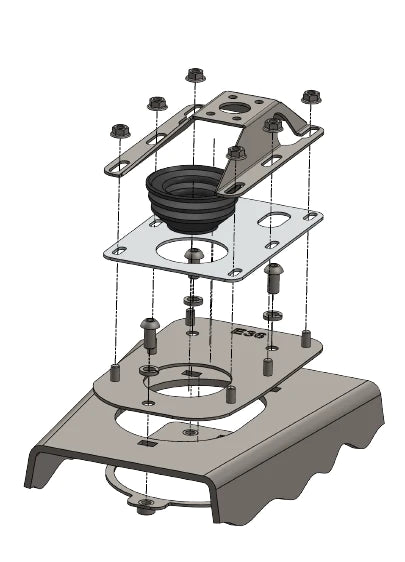 Coolerworx Mounting Bracket BMW E9x/8x (PRO)