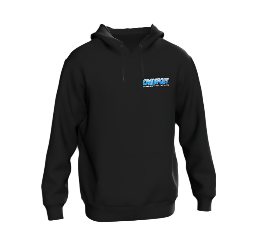 CDMSport V8 E46 Hoodie featuring a bold design inspired by the V8 BMW E46 drift car build, showcasing a custom graphic with drift elements. Perfect for car enthusiasts, showcasing speed, style, and the essence of drifting culture