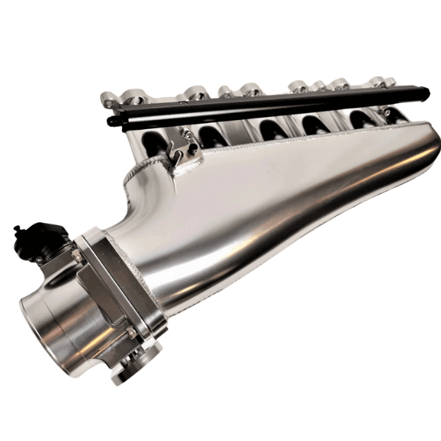 CDM Toyota 2JZ-GE Intake manifold plenum with throttle body & fuel rail - CDMSPORT