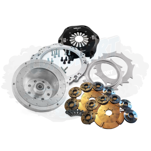 PMC 1JZ 2JZ - BMW gearbox adaptor kit with Tilton Clutch