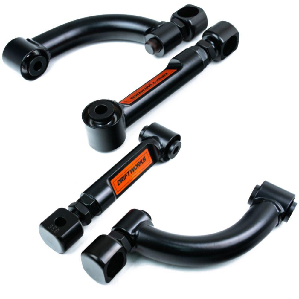 Driftworks Nissan Skyline R33 GTR/GTST Adjustable Front Upper Control Arms - CDMSPORT