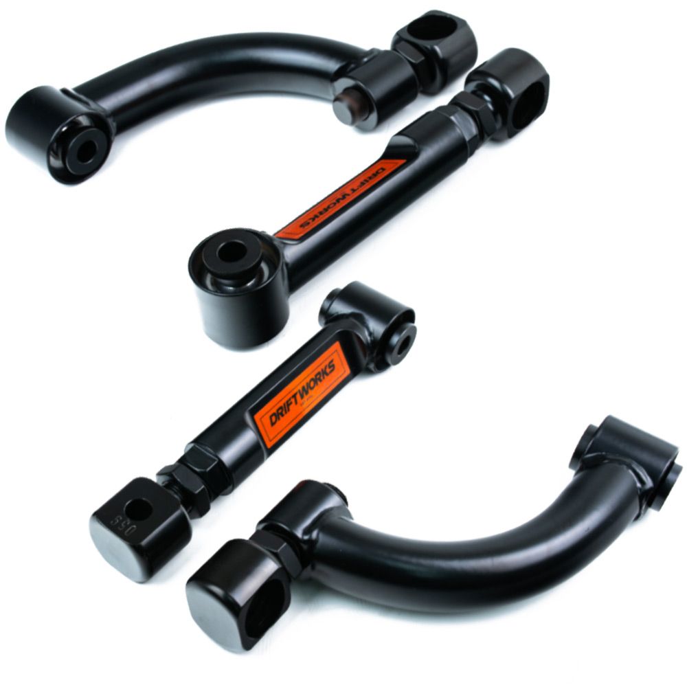 Driftworks Nissan Skyline R33 GTR GTST Adjustable Front Upper Control Arms 