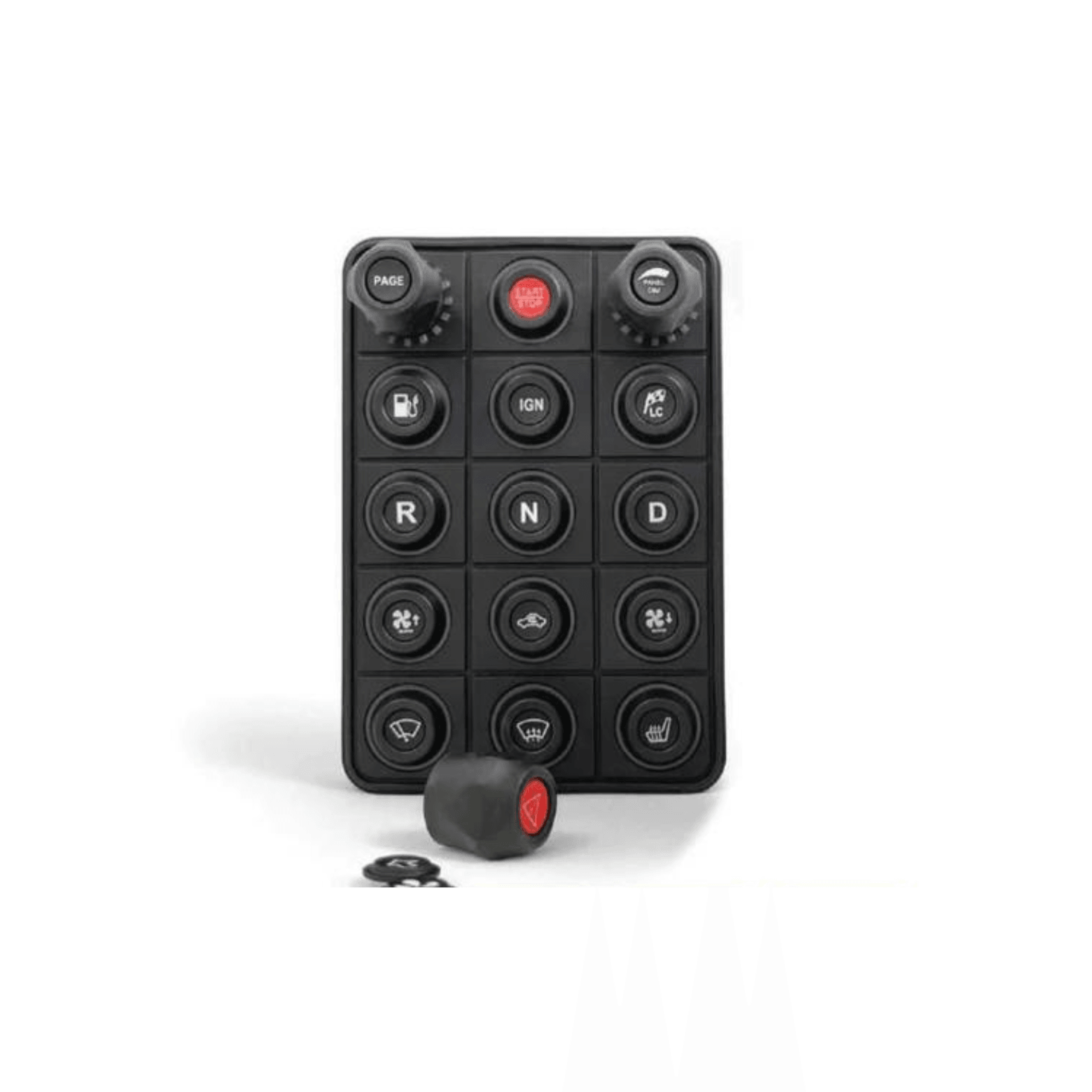 ECU Master 13 Button Can Keypad With Rotary Switches – CDMSPORT