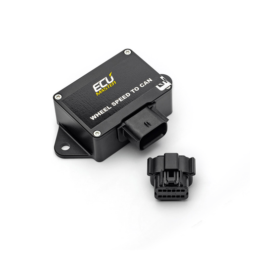 ECU Master Wheelspeed to CAN module for converting wheel speed signals into CANBUS data, Angle