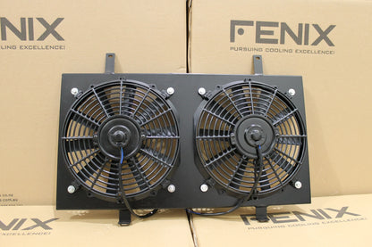 Fenix Radiators Nissan Silvia S14-S15 SR20DET Full Alloy Performance Radiator & Fan Shroud Kit