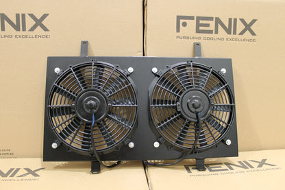 Fenix Radiators Nissan Silvia S13 SR20DET Full Alloy Performance Radiator & Fan Shroud Kit