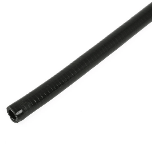 Silicone Hose Flexible Black - 0.5" (13mm)