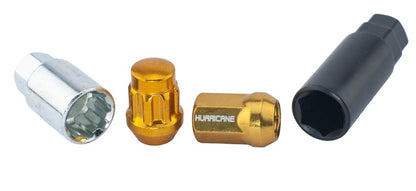 Hurricane Motorsport Wheel Nut Steel M12x1,5 - 32mm (Gold)