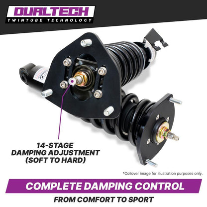 HSD Dualtech Coilover kit for BMW E36 Compact 93-04 - CDMSPORT