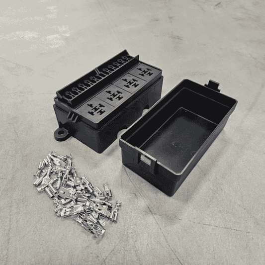 Hurricane Motorsport RB4 Fuse & Relay Box (Bottom Mount)