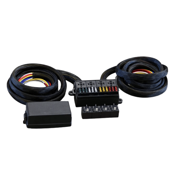 Hurricane Motorsport RB4 Fuse & Relay Box (With Loom)
