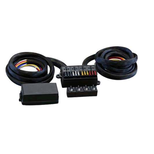 Hurricane Motorsport RB4 Fuse & Relay Box (With Loom)