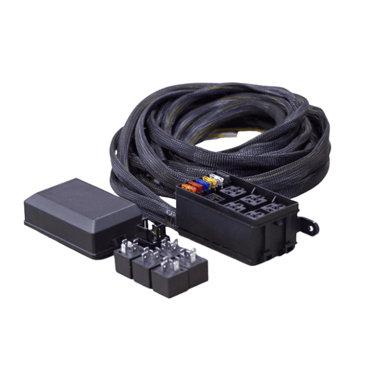 Hurricane Motorsport RB6 Fuse & Relay Box (With Loom)