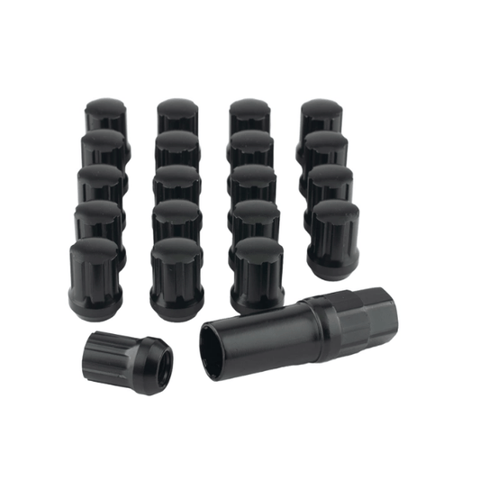 Hurricane Motorsport Wheel Nut Kit of Locking Model M12x1,5 (Black)
