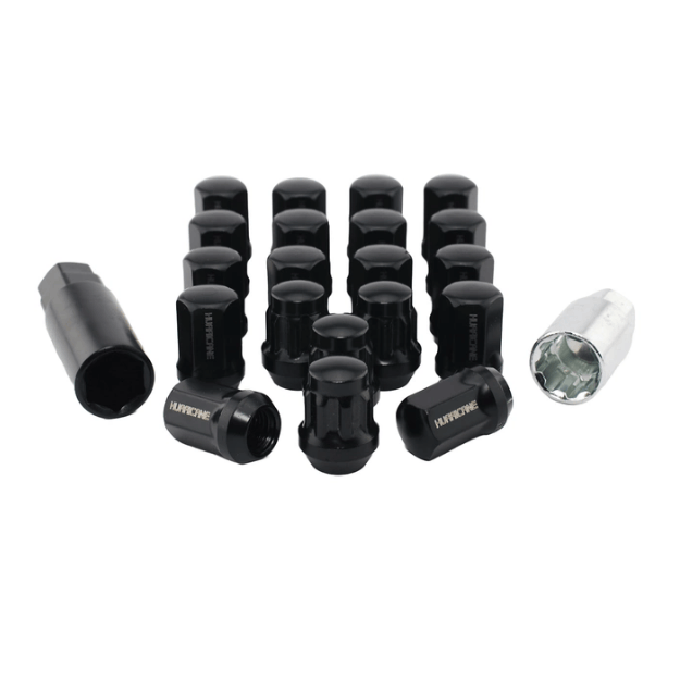 Hurricane Motorsport Wheel Nut M12x1,25 - 32mm (Black)