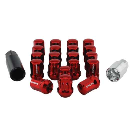 Hurricane Motorsport Wheel Nut M12x1,25 - 32mm (Red)