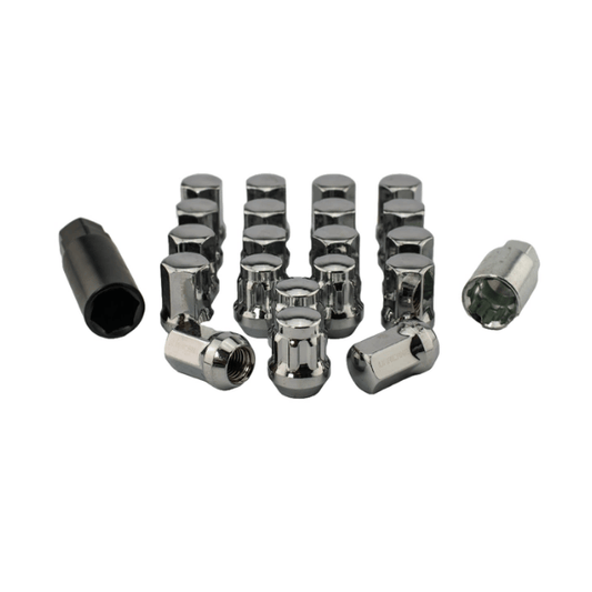 Hurricane Motorsport Wheel Nut M12x1,25 - 32mm (Silver)