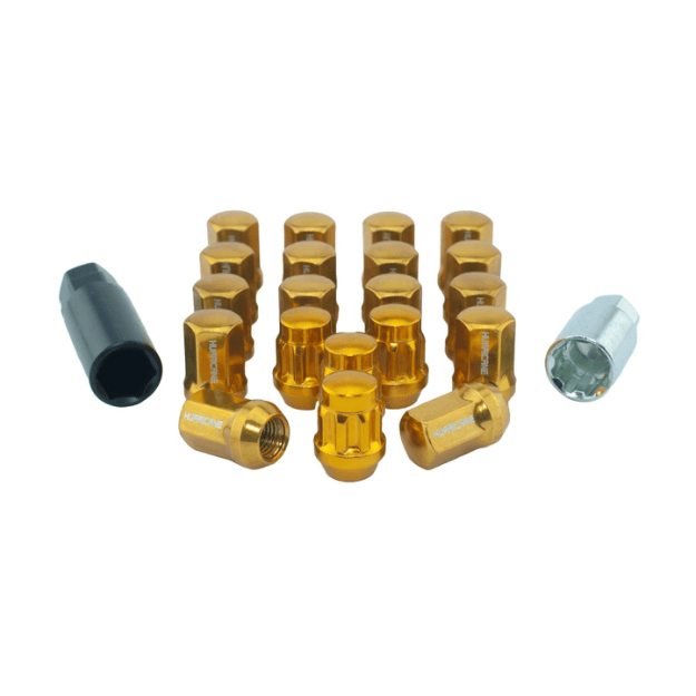 Hurricane Motorsport Wheel Nut Steel M12x1,5 - 32mm (Gold)
