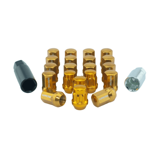 Hurricane Motorsport Wheel Nut Steel M12x1,5 - 32mm (Gold)