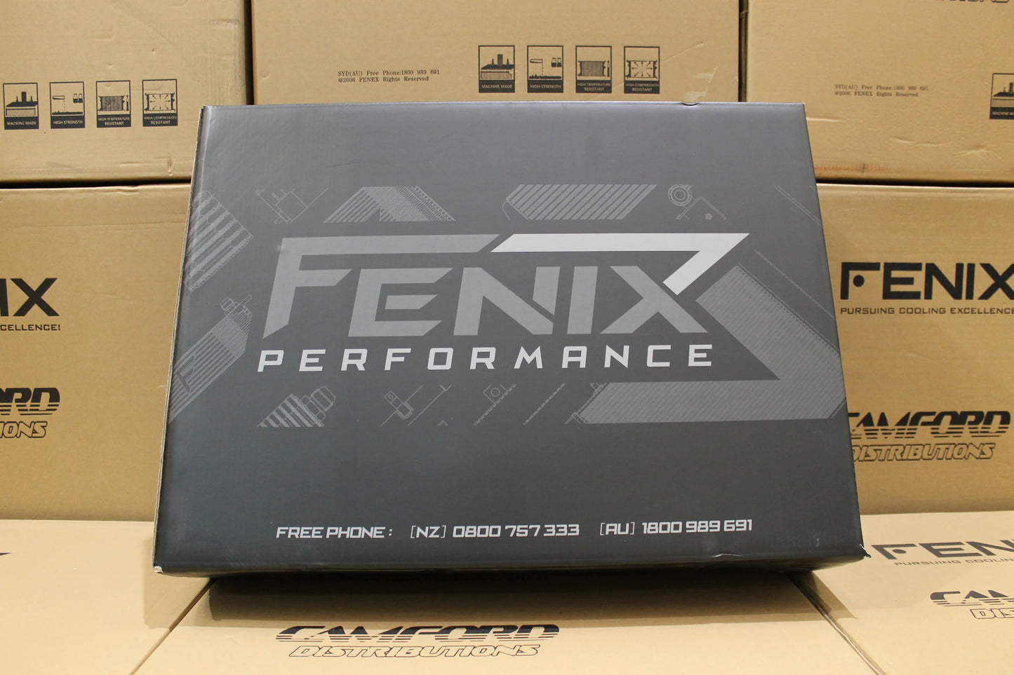 Fenix Radiators Toyota Supra MA70 - JZA70 Full Alloy Performance Radiator & Fan Shroud Kit