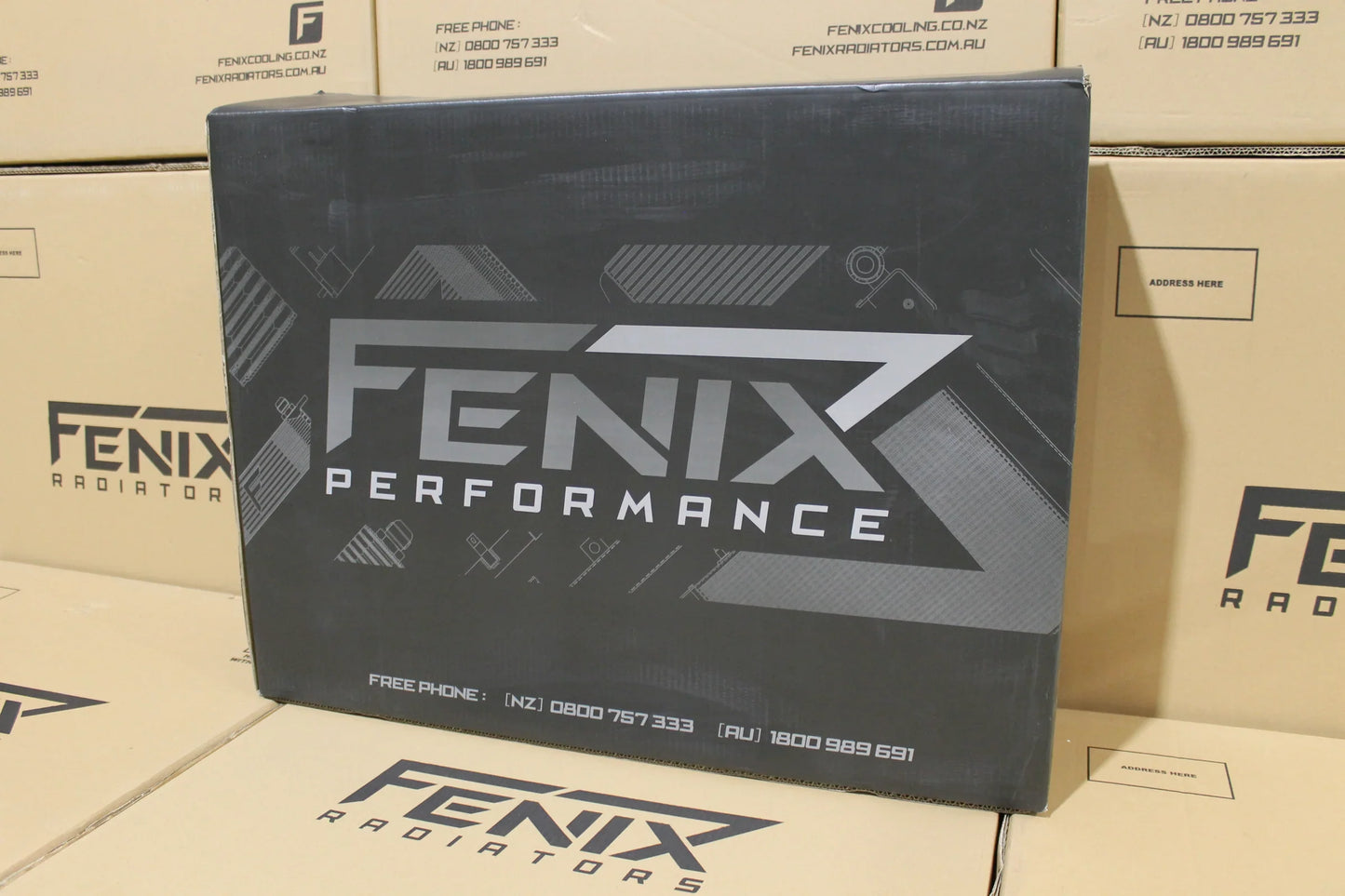 Fenix Radiators Nissan Silvia S13 SR20DET Full Alloy Performance Radiator & Fan Shroud Kit