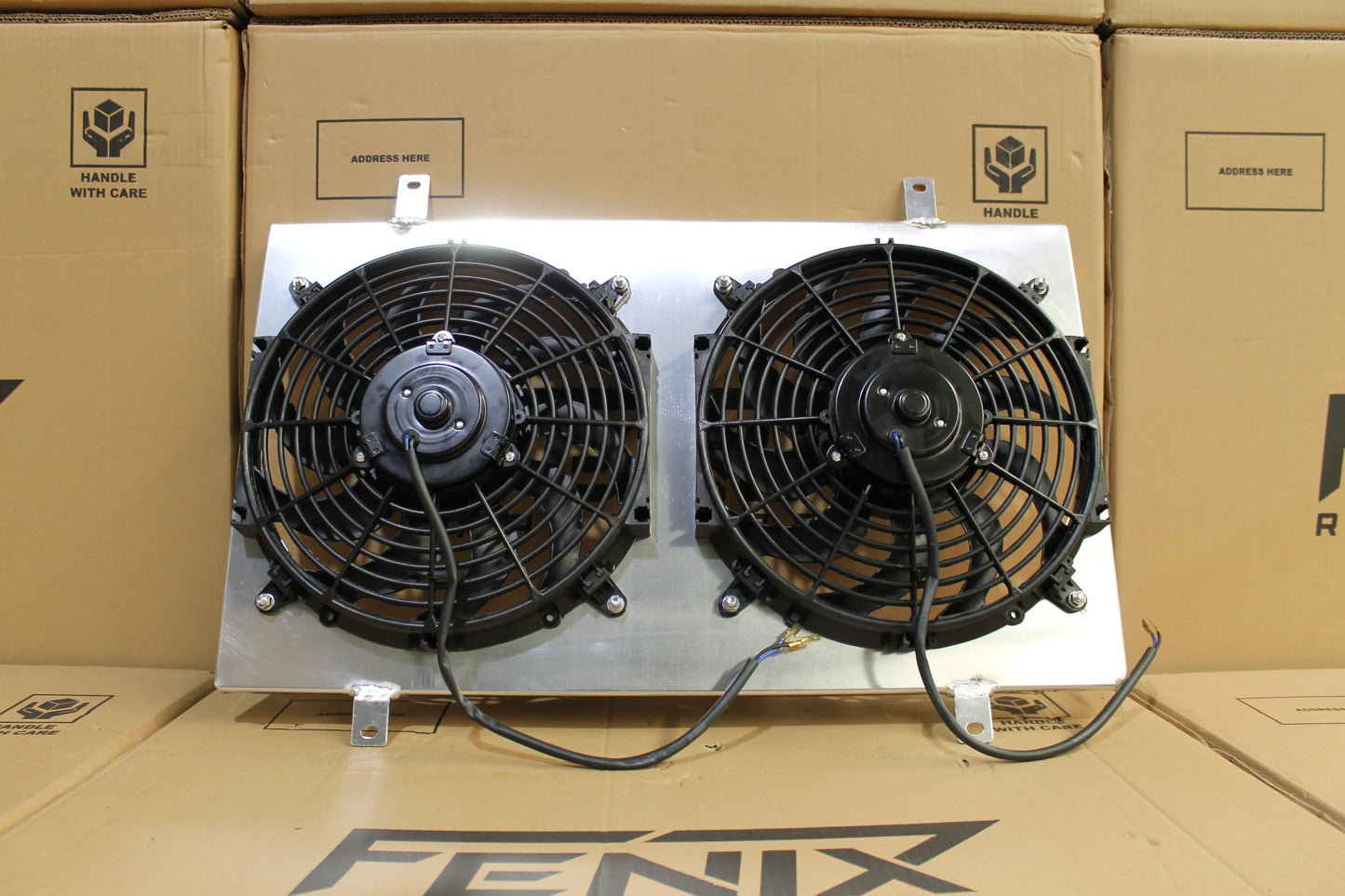 Fenix Radiators Nissan Skyline R32 GTS-T-GT-R Full Alloy Performance Radiator & Fan Shroud Kit