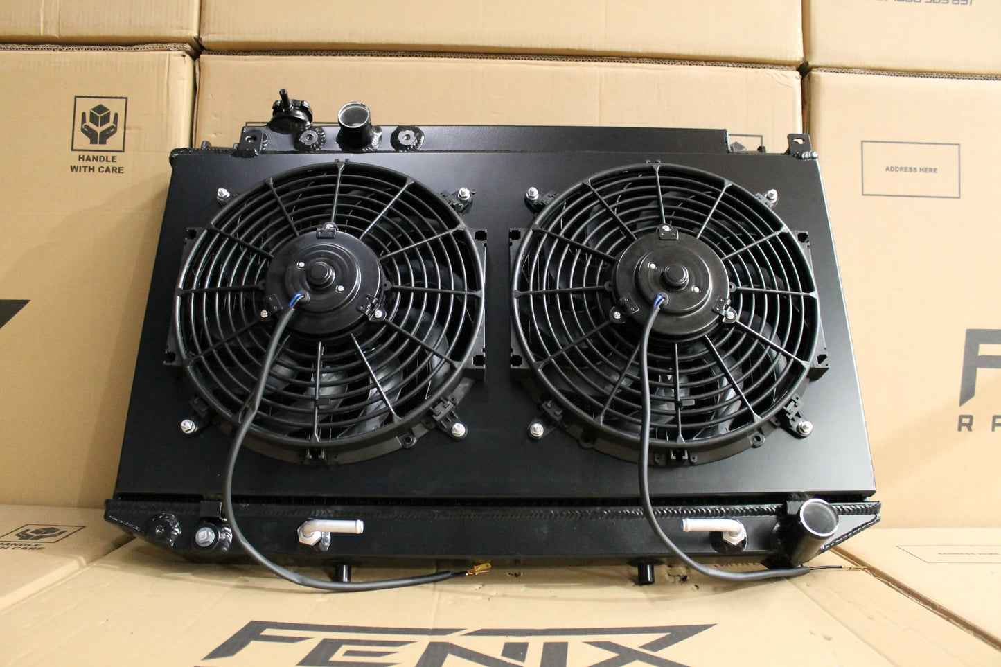 Fenix Radiators Toyota Cressida MX83 Full Alloy Performance Radiator & Fan Shroud Kit