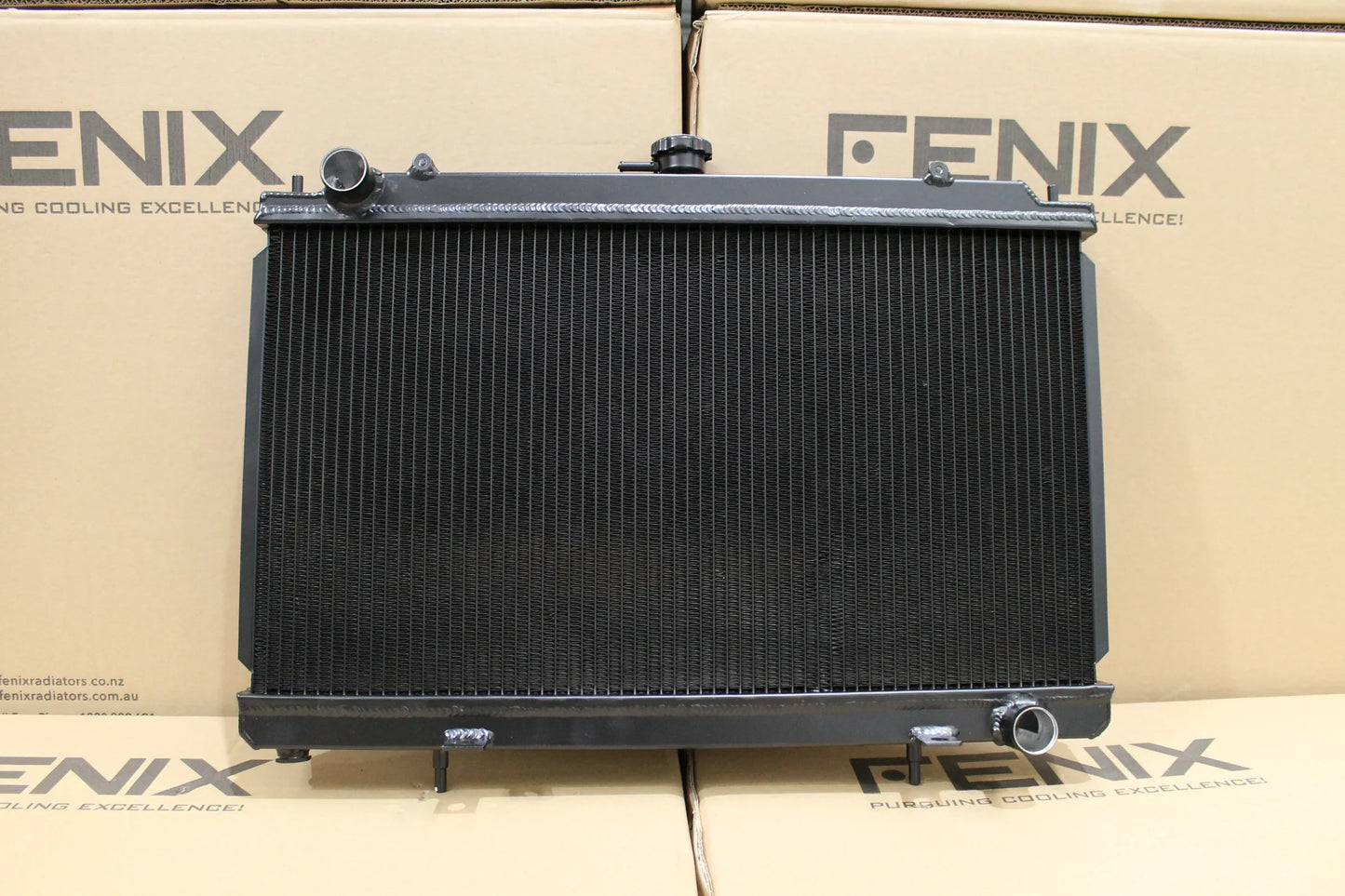 Fenix Radiators Nissan Silvia S13 SR20DET Full Alloy Performance Radiator & Fan Shroud Kit