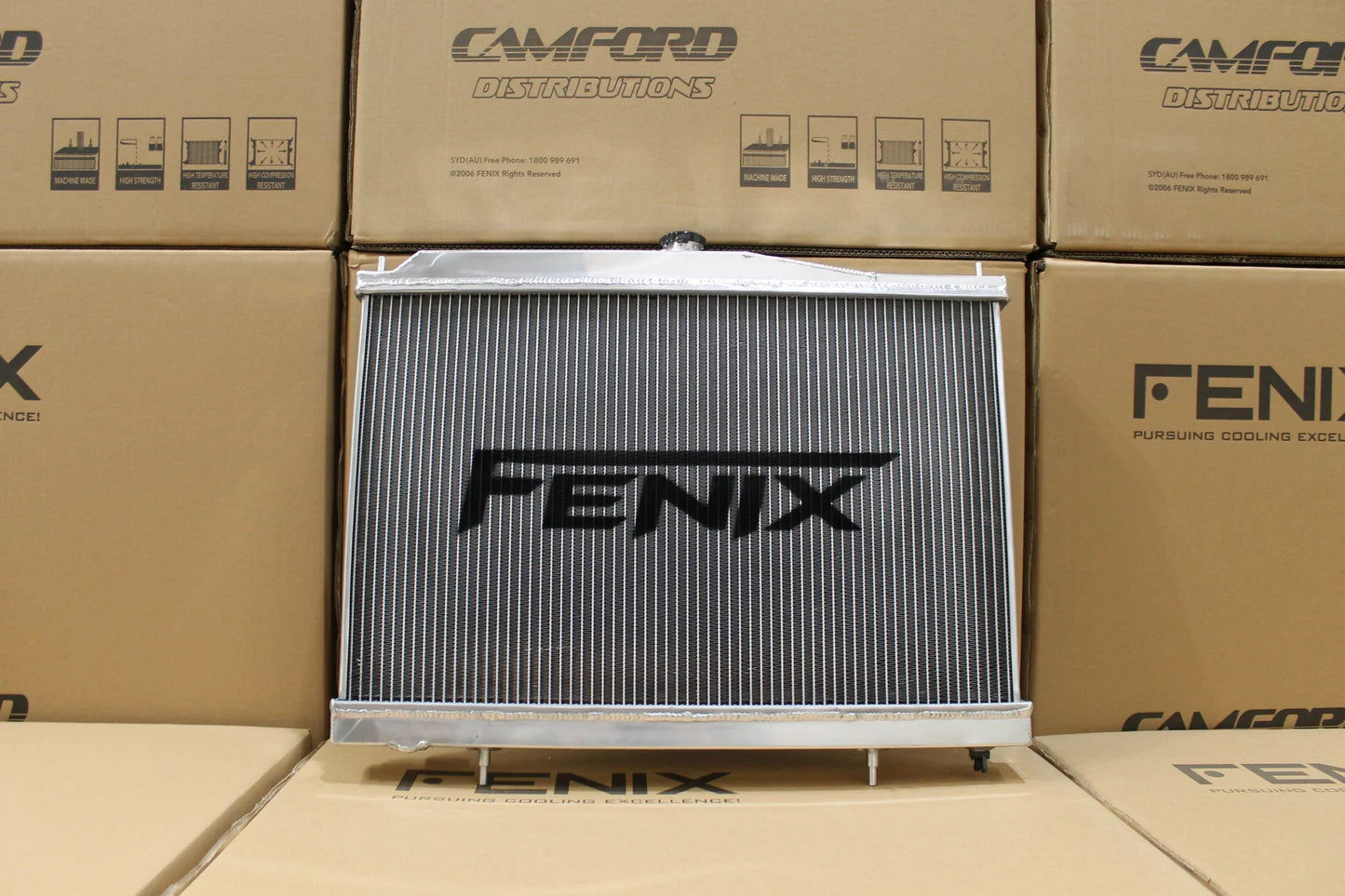 Fenix Radiators Nissan Y34 Gloria Full Alloy Performance Radiator & Fan Shroud Kit