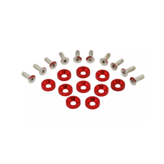 JDM Fender Washer - Red