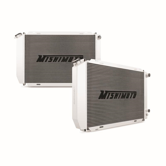 Mishimoto 16.7" x 24.45" Dual Pass 2-Row Race Aluminium Radiator