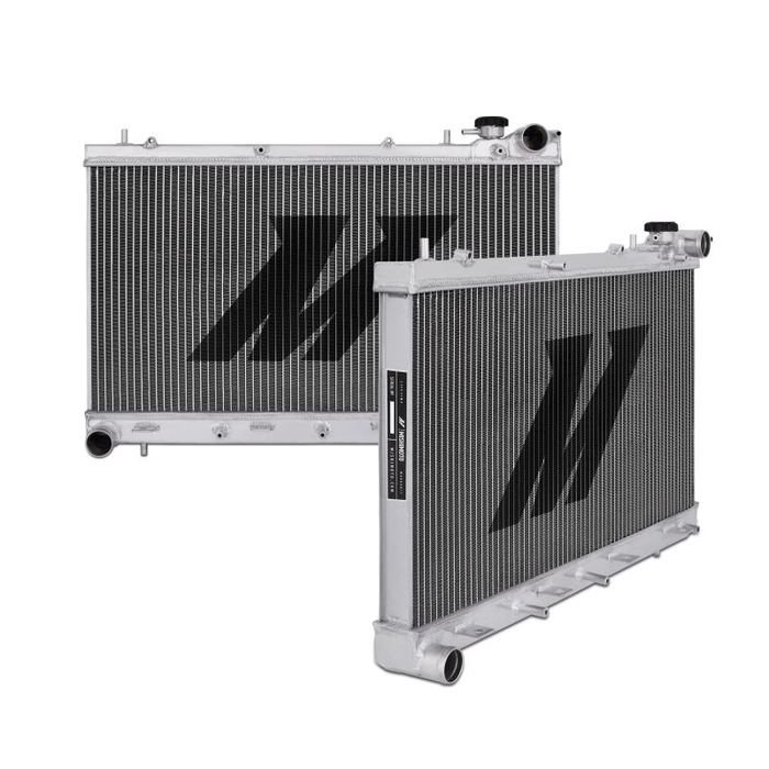Mishimoto 17.4" x 27.7" Single Pass 2-Row Race Aluminium Radiator