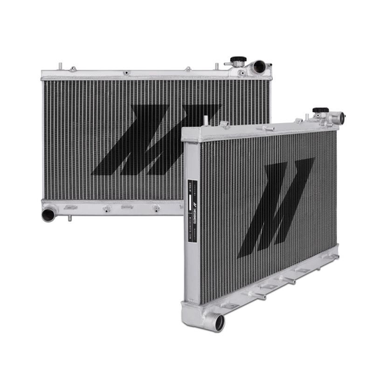 Mishimoto 17.4" x 27.7" Single Pass 2-Row Race Aluminium Radiator