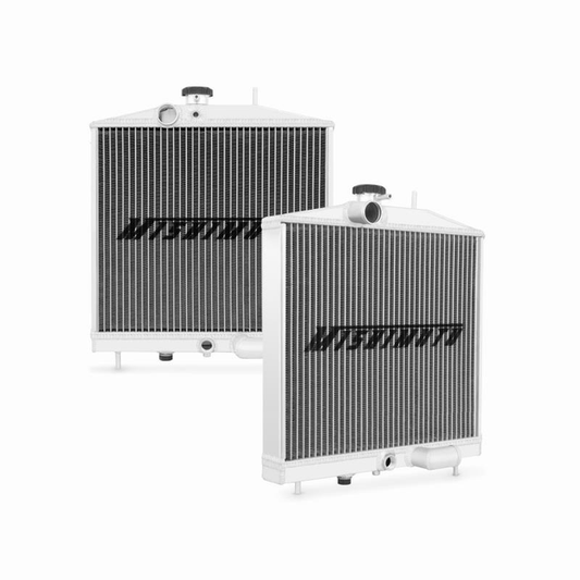 Mishimoto 17.99" x 15.12" Single Pass 2-Row Race Aluminium Radiator