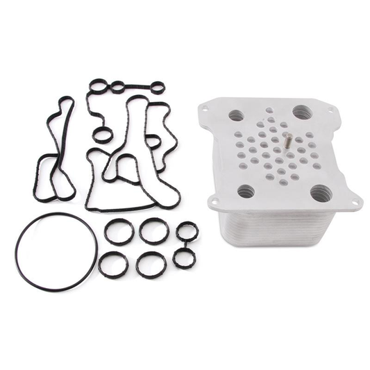 Mishimoto Ford 6.4L Powerstroke Replacement Oil Cooler (2008-2010)