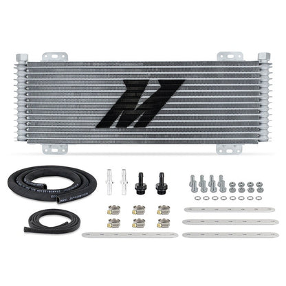 Mishimoto Powder Coated, 22.85-in X 7.10-in X 1.25-in Core Universal 13-Row Stacked Plate Transmission Cooler