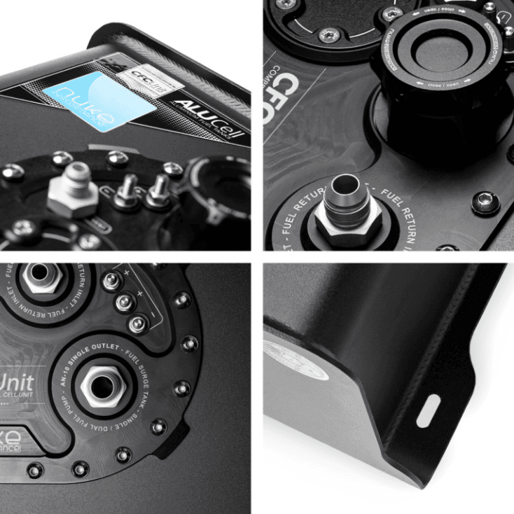 Nuke Performance 20L Fuel Cell with integrated surge tank - CDMSPORT
