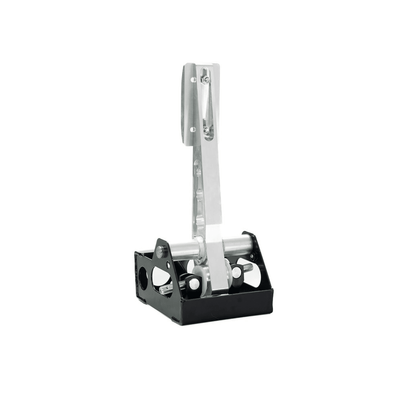 OBP Single Brake Pedal Box Pro Race V2 - Floor Mounted Forward Facing - CDMSPORT