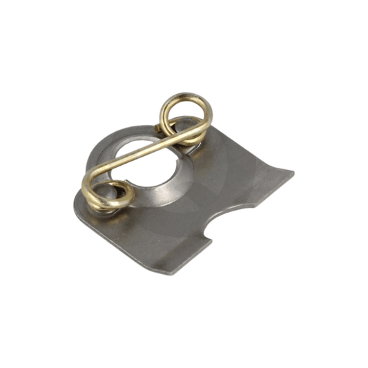 QSP DZUS Welding Plate with Spring for Bracket