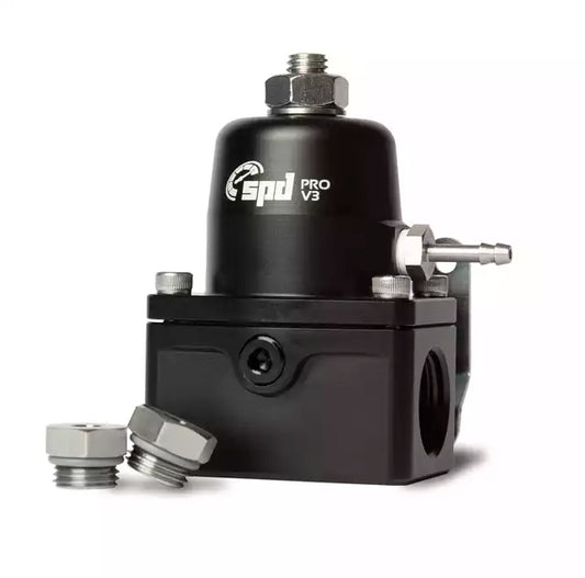 SPD Fuel pressure regulator V3 PRO E85 black