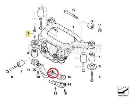 Swagier Rear floor strength plate BMW E46